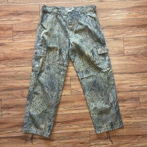 Russel Outdoors Men's Camouflage Cargo Pants - Green Brown size Large